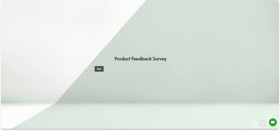 product feedback survey