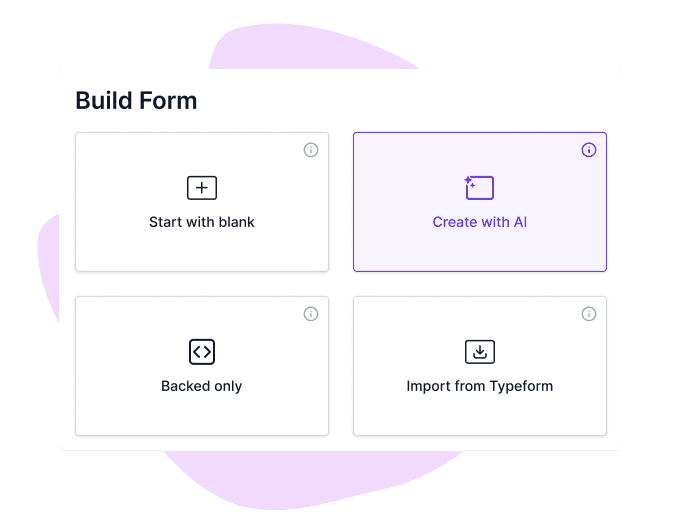 a screenshot of formester's create form ui